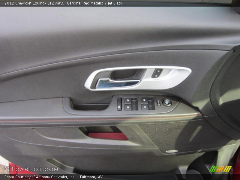 Cardinal Red Metallic / Jet Black 2012 Chevrolet Equinox LTZ AWD