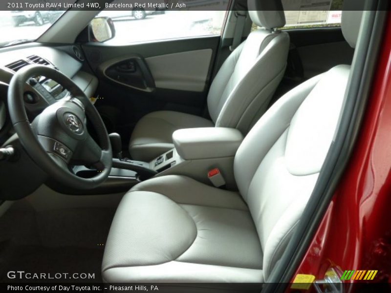 Barcelona Red Metallic / Ash 2011 Toyota RAV4 Limited 4WD