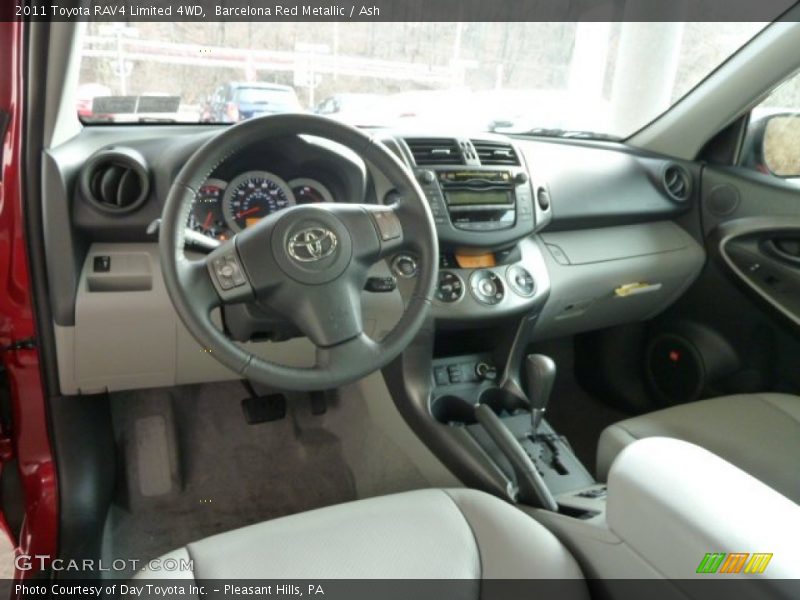 Barcelona Red Metallic / Ash 2011 Toyota RAV4 Limited 4WD
