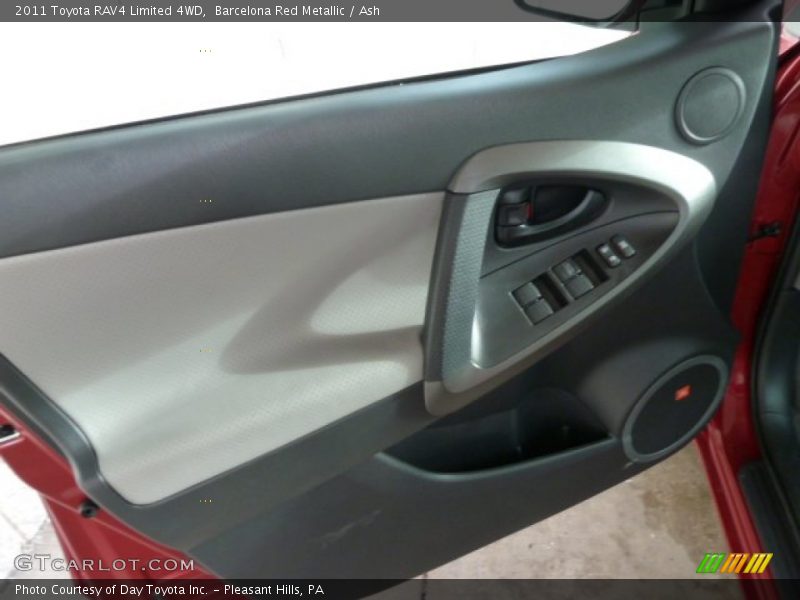 Barcelona Red Metallic / Ash 2011 Toyota RAV4 Limited 4WD