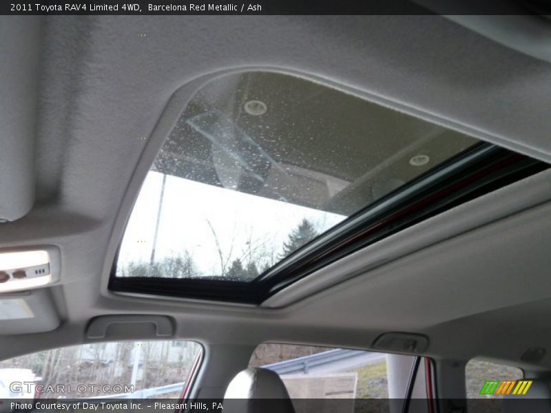 Barcelona Red Metallic / Ash 2011 Toyota RAV4 Limited 4WD
