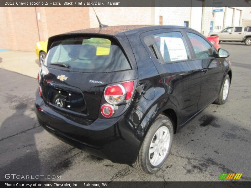 2012 Sonic LS Hatch Black