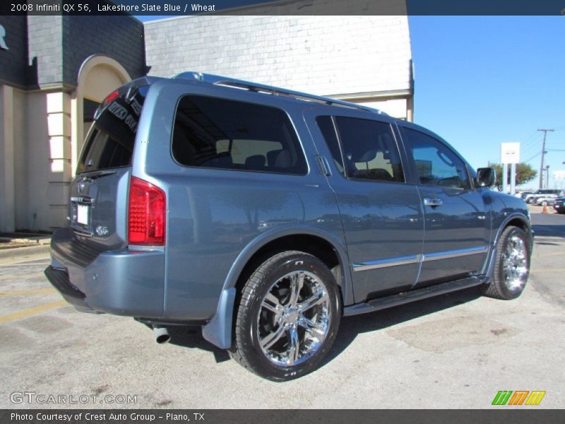 Lakeshore Slate Blue / Wheat 2008 Infiniti QX 56