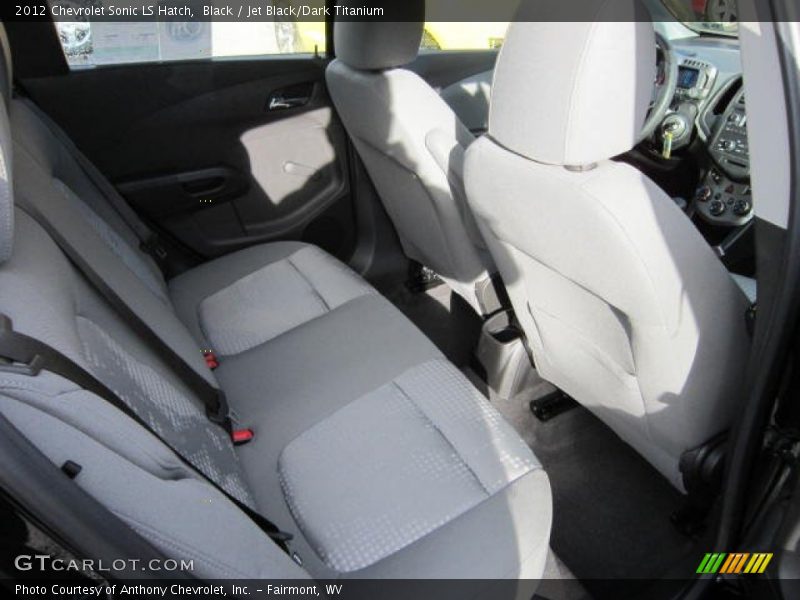 Black / Jet Black/Dark Titanium 2012 Chevrolet Sonic LS Hatch