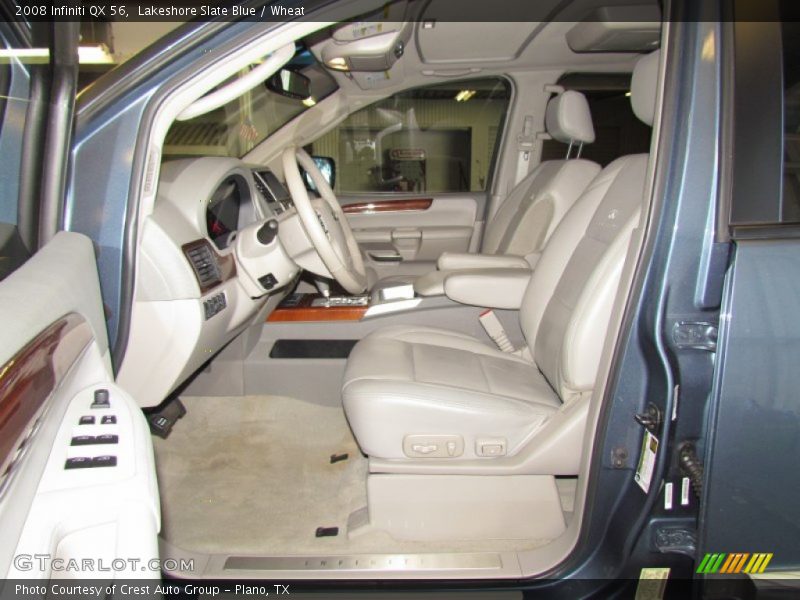 Lakeshore Slate Blue / Wheat 2008 Infiniti QX 56