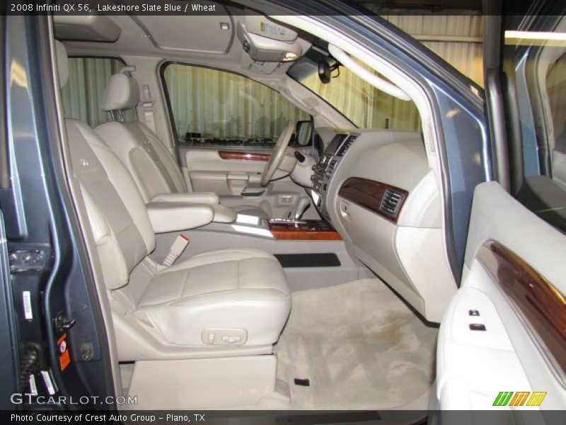 Lakeshore Slate Blue / Wheat 2008 Infiniti QX 56