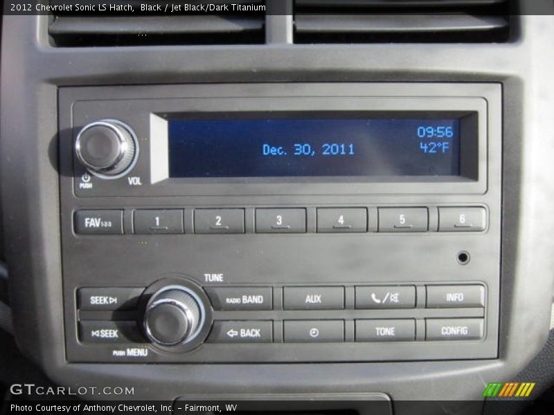 Audio System of 2012 Sonic LS Hatch