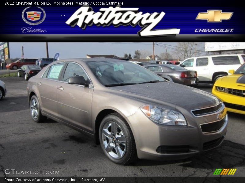 Mocha Steel Metallic / Cocoa/Cashmere 2012 Chevrolet Malibu LS