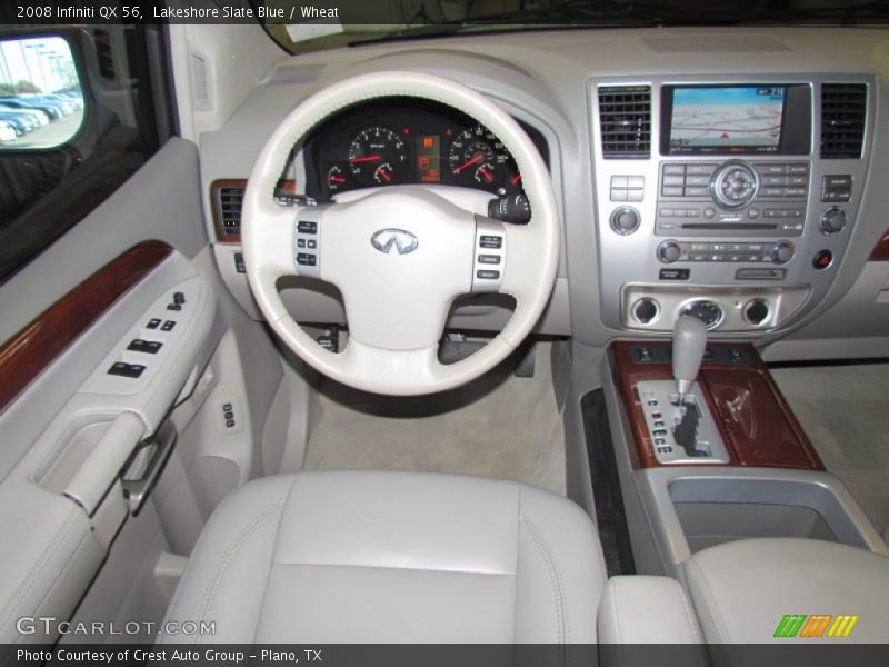 Lakeshore Slate Blue / Wheat 2008 Infiniti QX 56