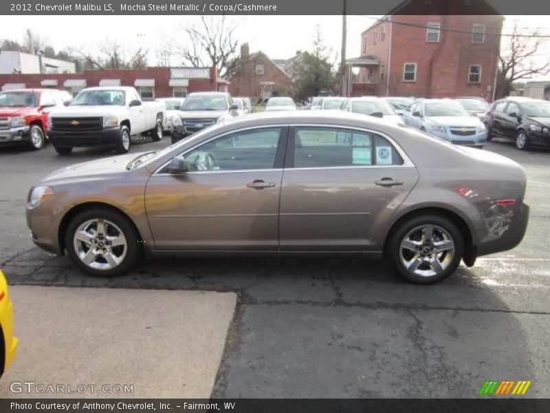 Mocha Steel Metallic / Cocoa/Cashmere 2012 Chevrolet Malibu LS
