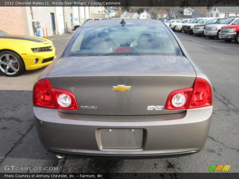 Mocha Steel Metallic / Cocoa/Cashmere 2012 Chevrolet Malibu LS