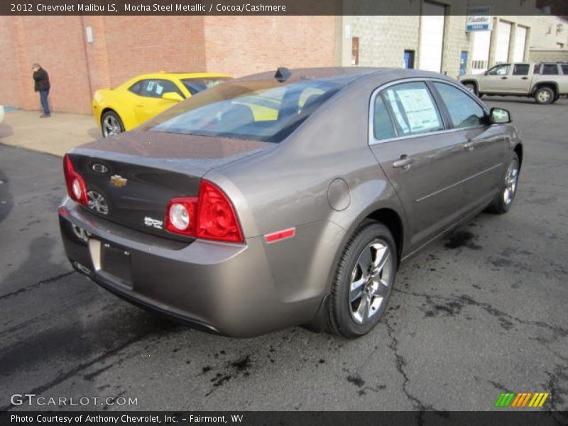 Mocha Steel Metallic / Cocoa/Cashmere 2012 Chevrolet Malibu LS