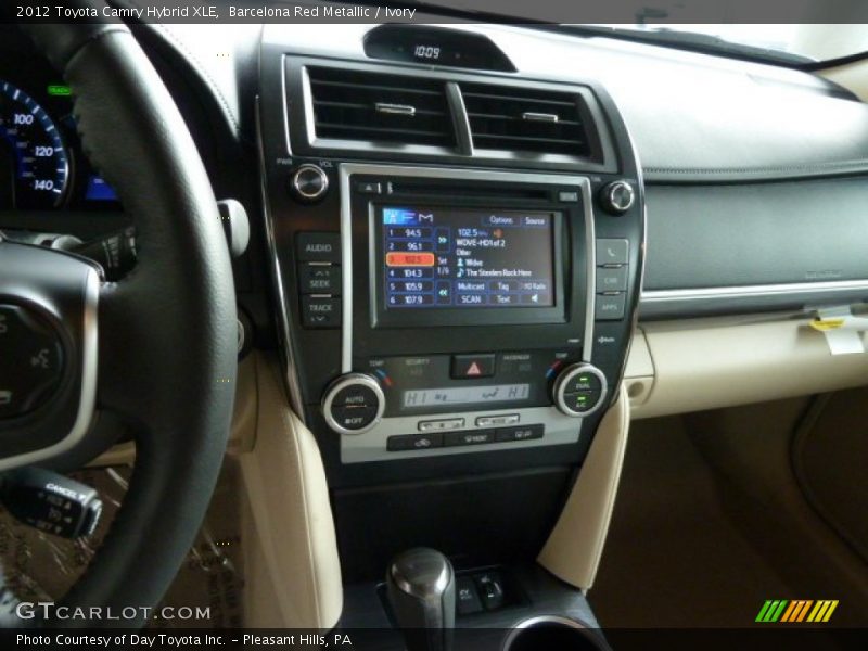 Barcelona Red Metallic / Ivory 2012 Toyota Camry Hybrid XLE