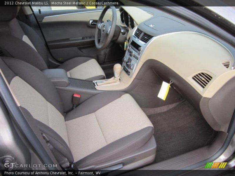 Mocha Steel Metallic / Cocoa/Cashmere 2012 Chevrolet Malibu LS