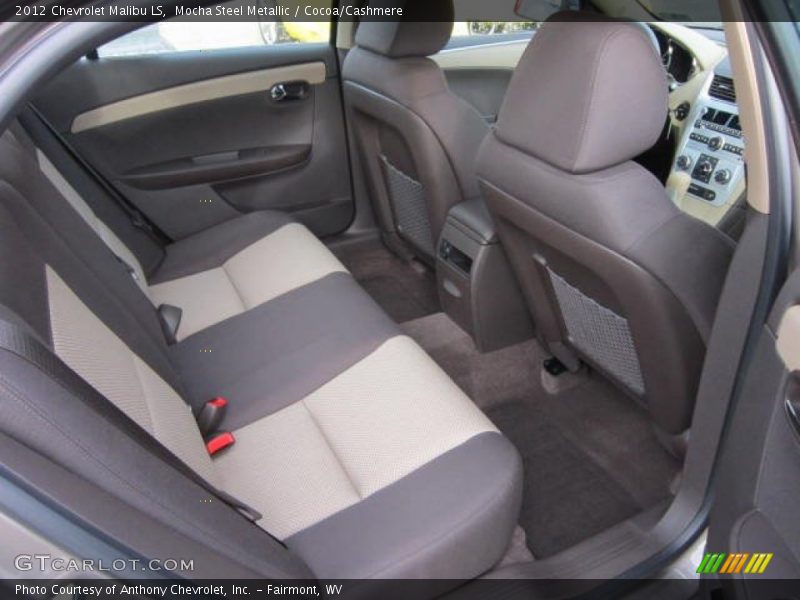 Mocha Steel Metallic / Cocoa/Cashmere 2012 Chevrolet Malibu LS