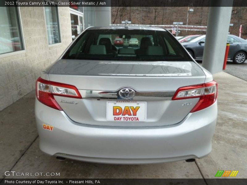 Classic Silver Metallic / Ash 2012 Toyota Camry XLE V6