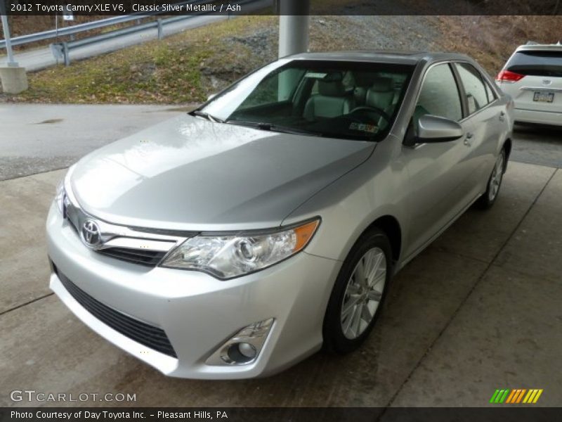 Classic Silver Metallic / Ash 2012 Toyota Camry XLE V6