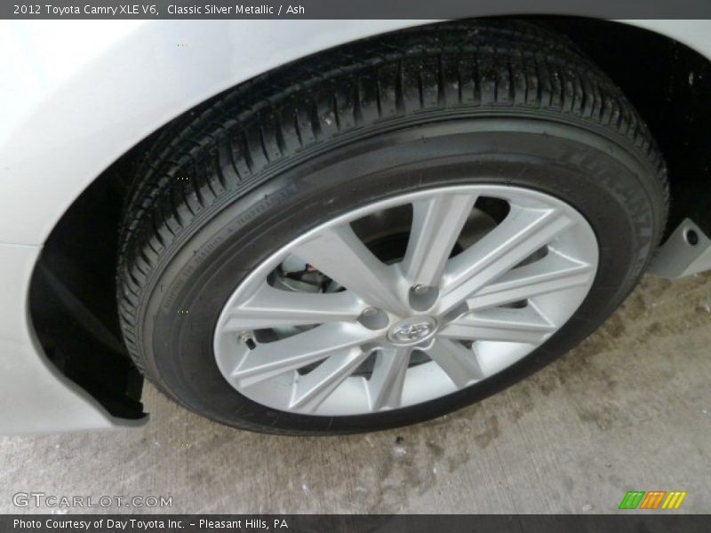 Classic Silver Metallic / Ash 2012 Toyota Camry XLE V6