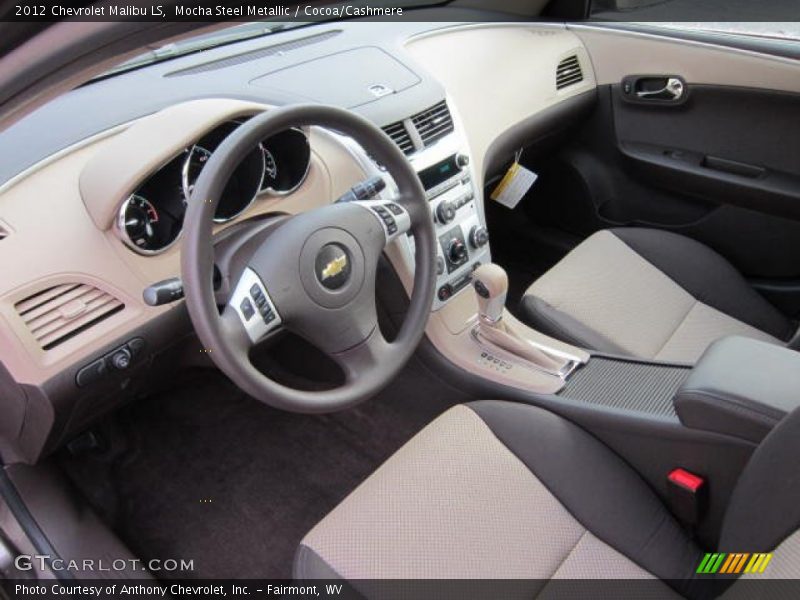 Mocha Steel Metallic / Cocoa/Cashmere 2012 Chevrolet Malibu LS