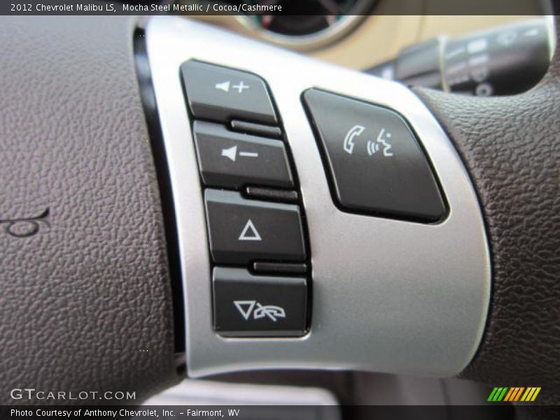 Mocha Steel Metallic / Cocoa/Cashmere 2012 Chevrolet Malibu LS