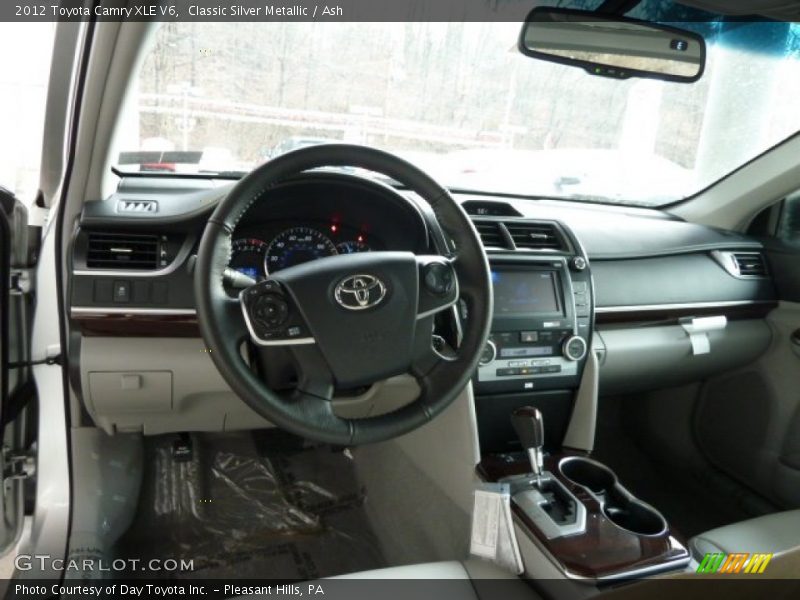 Classic Silver Metallic / Ash 2012 Toyota Camry XLE V6