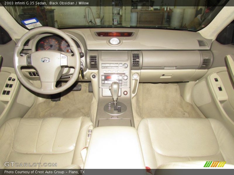 Black Obsidian / Willow 2003 Infiniti G 35 Sedan