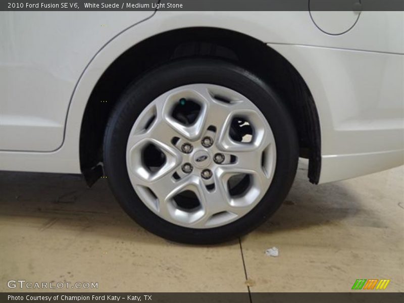 White Suede / Medium Light Stone 2010 Ford Fusion SE V6