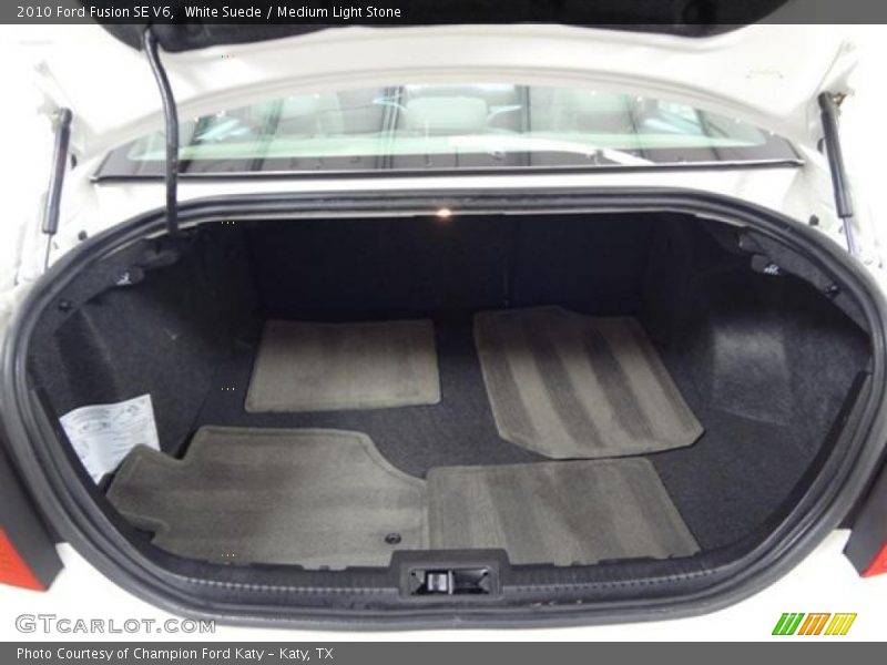 White Suede / Medium Light Stone 2010 Ford Fusion SE V6