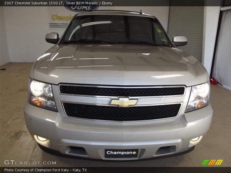 Silver Birch Metallic / Ebony 2007 Chevrolet Suburban 1500 LT