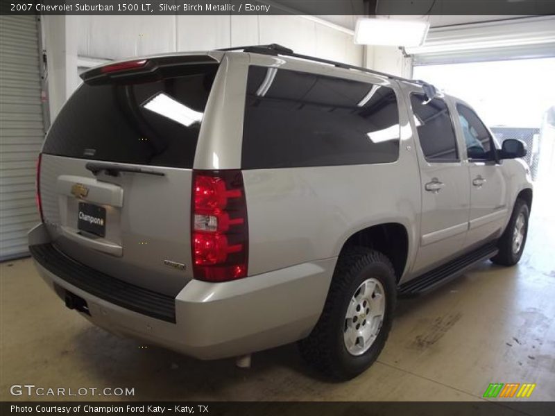Silver Birch Metallic / Ebony 2007 Chevrolet Suburban 1500 LT