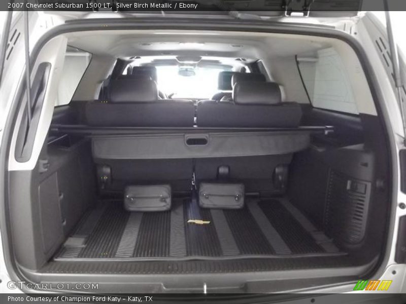Silver Birch Metallic / Ebony 2007 Chevrolet Suburban 1500 LT