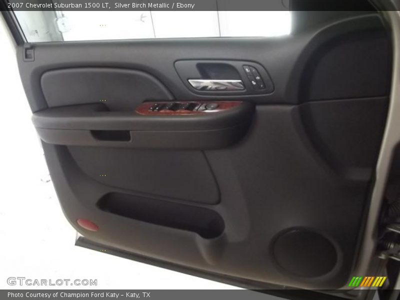 Silver Birch Metallic / Ebony 2007 Chevrolet Suburban 1500 LT