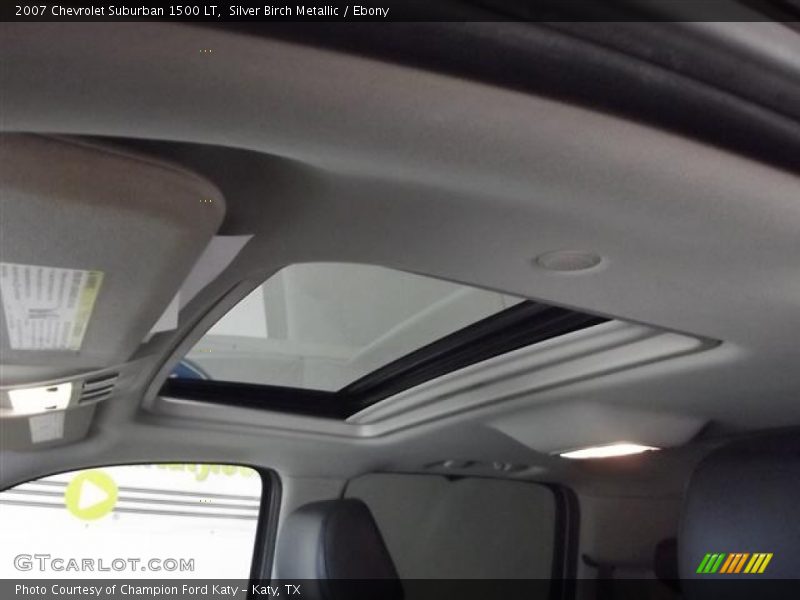 Silver Birch Metallic / Ebony 2007 Chevrolet Suburban 1500 LT