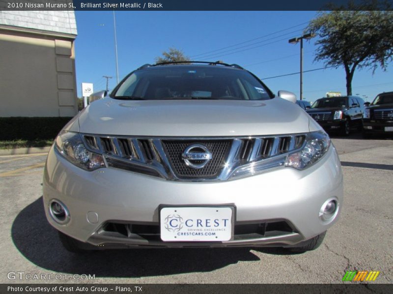 Brilliant Silver Metallic / Black 2010 Nissan Murano SL