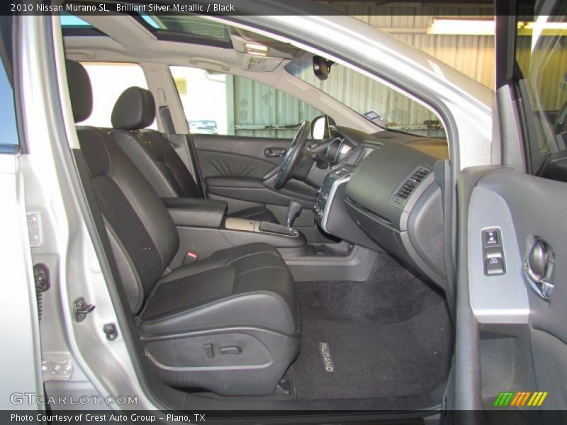 Brilliant Silver Metallic / Black 2010 Nissan Murano SL