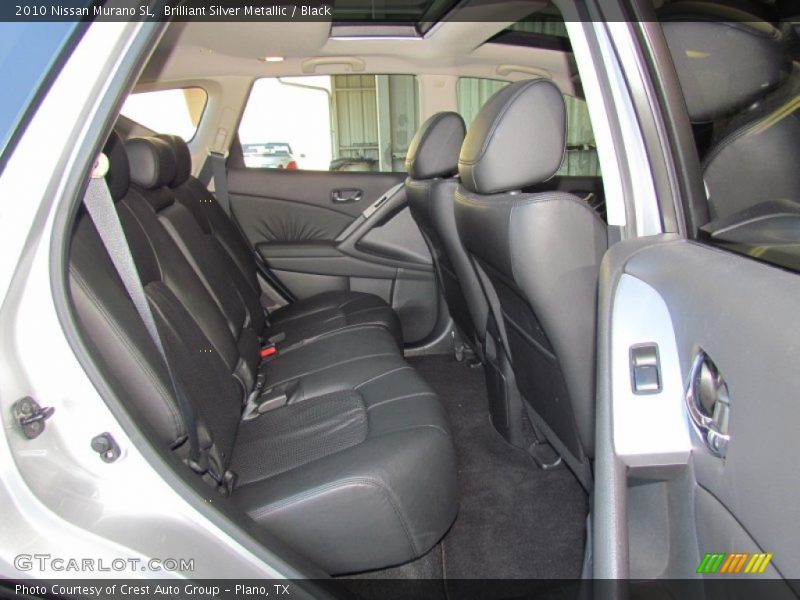 Brilliant Silver Metallic / Black 2010 Nissan Murano SL
