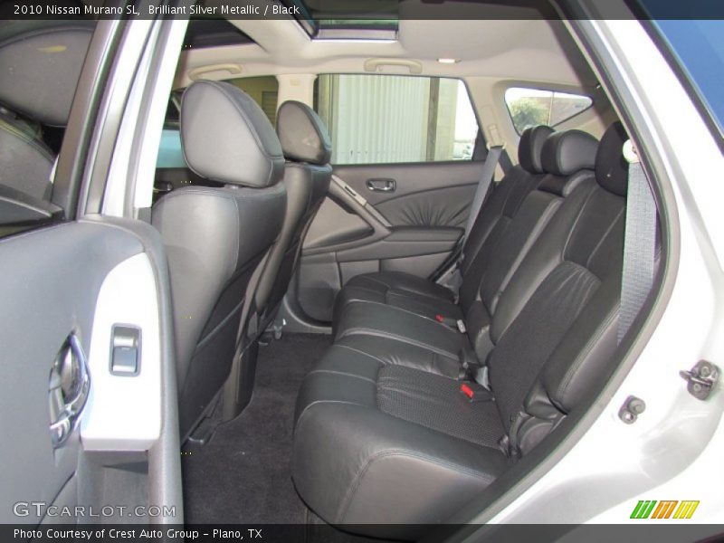 Brilliant Silver Metallic / Black 2010 Nissan Murano SL