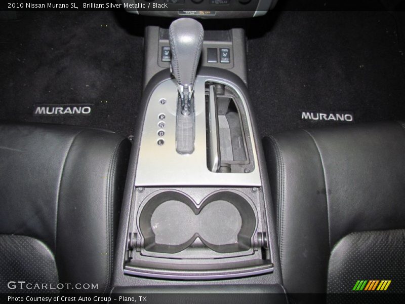 Brilliant Silver Metallic / Black 2010 Nissan Murano SL