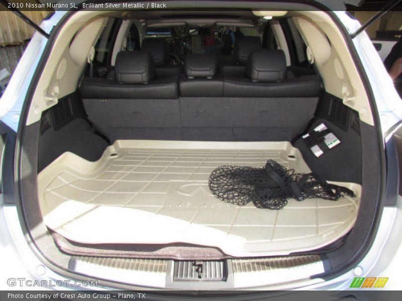Brilliant Silver Metallic / Black 2010 Nissan Murano SL