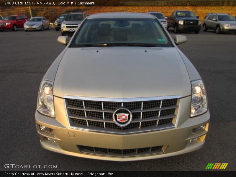 Gold Mist / Cashmere 2008 Cadillac STS 4 V6 AWD