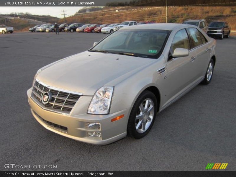 Gold Mist / Cashmere 2008 Cadillac STS 4 V6 AWD