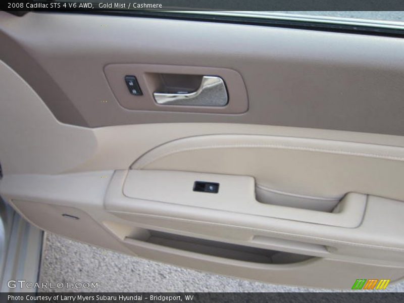 Gold Mist / Cashmere 2008 Cadillac STS 4 V6 AWD
