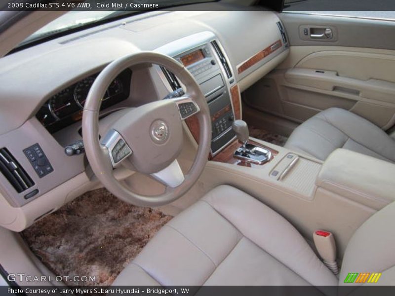 Gold Mist / Cashmere 2008 Cadillac STS 4 V6 AWD
