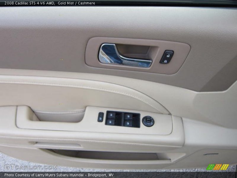 Gold Mist / Cashmere 2008 Cadillac STS 4 V6 AWD