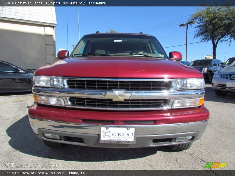 Sport Red Metallic / Tan/Neutral 2004 Chevrolet Tahoe LT
