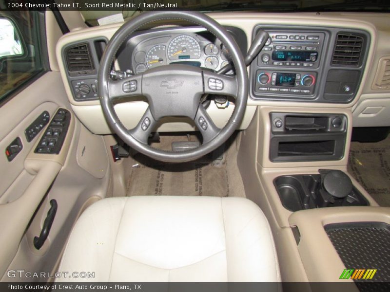 Sport Red Metallic / Tan/Neutral 2004 Chevrolet Tahoe LT