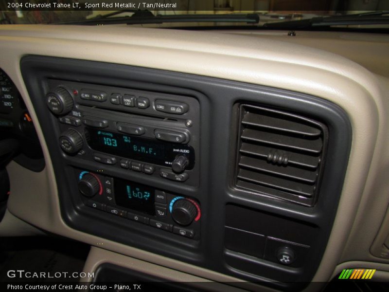 Sport Red Metallic / Tan/Neutral 2004 Chevrolet Tahoe LT