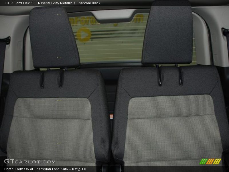 Mineral Gray Metallic / Charcoal Black 2012 Ford Flex SE