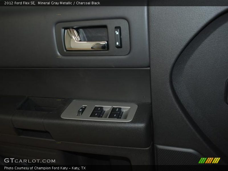 Mineral Gray Metallic / Charcoal Black 2012 Ford Flex SE