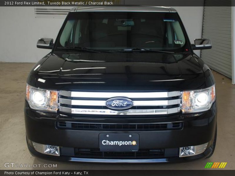 Tuxedo Black Metallic / Charcoal Black 2012 Ford Flex Limited